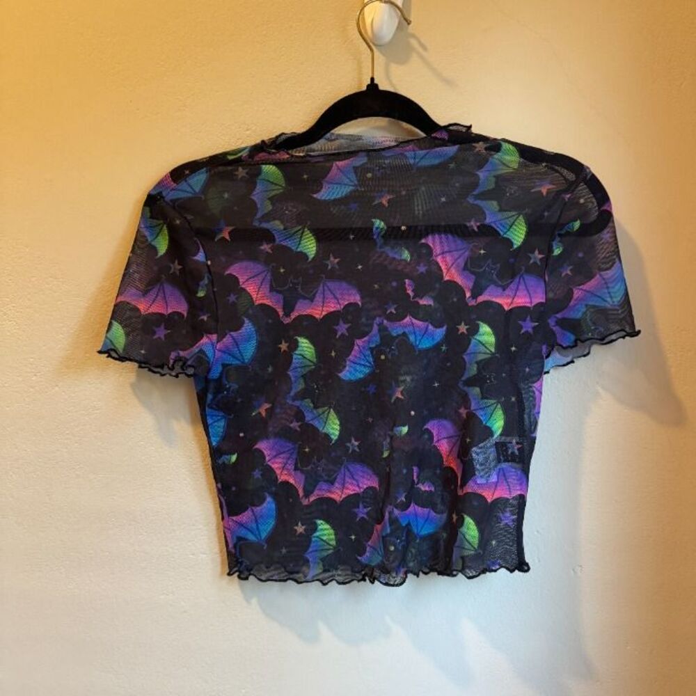 Mesh Neon Bat Tee